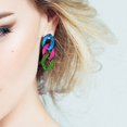 thumbnail image 3 of AOOOWER Fashionable Candy Tone Chain Earrings Accessory To Enhances Your Outfits Charm, 3 of 11