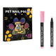 thumbnail image 1 of Esmalte de Uñas para Mascotas para Gatos, de Secado Rápido, Multiusos, Juego de 12 Colores, Apto para Gatos, 1 of 4