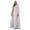 White, variant on Women's hooded cape, medieval Renaissance Halloween role-playing costume, black/blue/green/gray/purple/red/green/white robe
