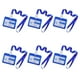 thumbnail image 1 of Insignia de tarjeta de trabajo Clip de cordón para tarjeta de identificación de estudiante El clip de tarjeta de identificación de tarjeta de trabajo se puede volver a sellar, 1 of 5