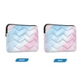 thumbnail image 7 of FORMRS 15-15.6 inch Laptop Sleeve Case Soft Carrying Quilted Computer Bag Cover, Blue Gradient, 7 of 7
