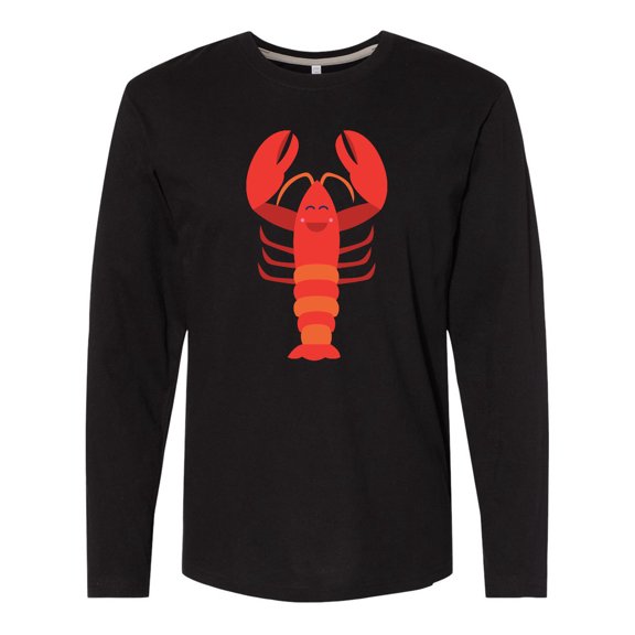 Inktastic Lobster Cute Ocean Creature Long Sleeve T-Shirt
