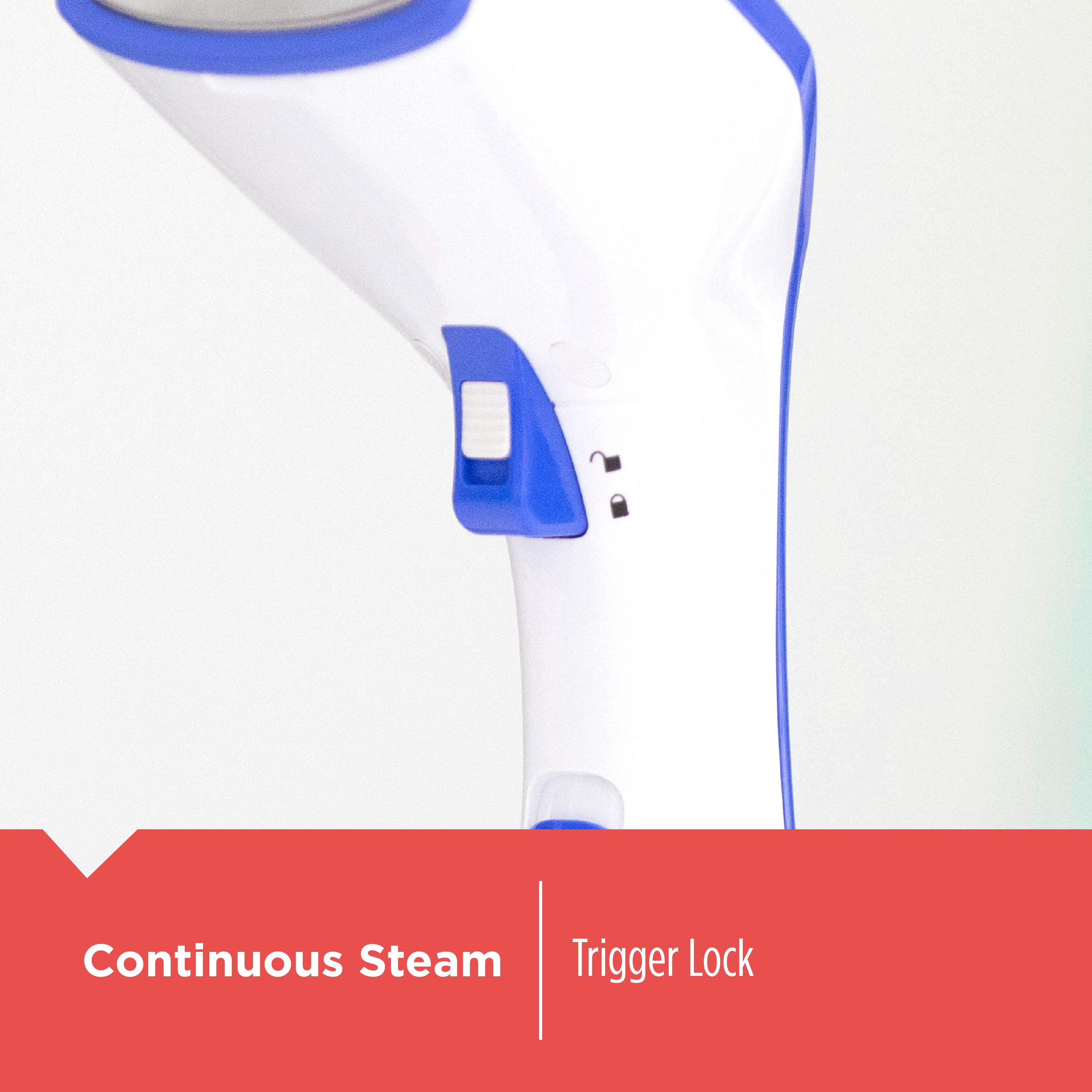 Best Buy: Black & Decker Compact Garment Steamer Teal Blue/White HGS100P