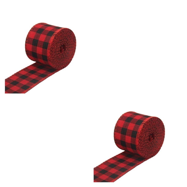 Cinta de Navidad Billuyoard Adorno de fiesta portátil 3 Ancho 6 cm