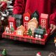 thumbnail image 5 of Calendario de Adviento de Navidad Caja de calendario de Adviento Cajas vacías Recargables Regalo Creativo Forma de casa Caramelos Copo de nieve Regalos Caja de embalaje Decoración navideña, 5 of 5