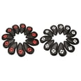 thumbnail image 2 of Golf Iron Headcover Club Head Cover Protection Sticker Closure , Black, 17x9cm Black, 2 of 8