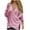 Pink, variant on Babcutegg Sweaters for Women Warm Soild Color Knit Womens Fall and Winter Clothes Gray Size 3XL