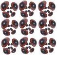 thumbnail image 4 of Miangastore 100Set Brown Plastic Safety Eyes For Crafting With Secure Fit For Toymakers, 4 of 8
