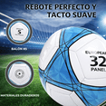 thumbnail image 4 of Balón de Fútbol  #5 de Entrenamiento para Adultos y Niños Blanco, 4 of 6