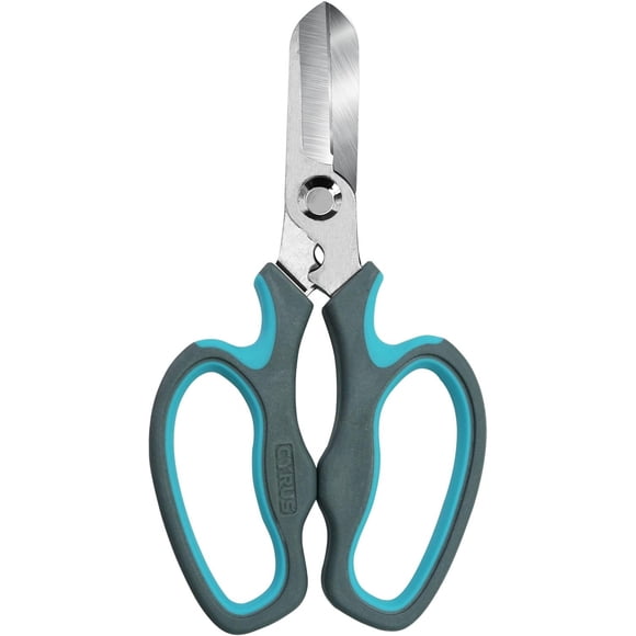Ultralight Gardening Scissors, Garden Shears with Special Index Finger Handle for Easy Grip and Stainless Steel Blades
