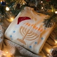 thumbnail image 2 of EMBROIDERED Menorah Christmas Sweatshirt, Jewish Embroidered Sweatshirt, Hanukkah Shirt, Chanukah Menorah Sweatshirt,Family Matching Sweater, 2 of 5