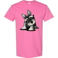 thumbnail image 3 of Inktastic Curious Schnauzer T-Shirt, 3 of 5