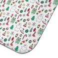 thumbnail image 5 of White Christmas Icon Pattern Dish Drying Mat for Kitchen 1 Pack, Ultra Absorbent Microfiber Dishes Drainer Mats,16x18in(41x46cm), 5 of 6