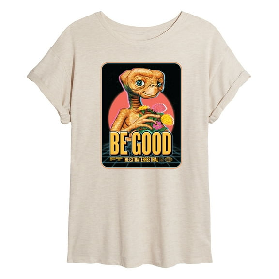 E.T. The Extra Terrestrial - Be Good At All Times - Women's Oversized T-Shirt