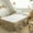 Flax-pleated Linen, variant on Simple&Opulence Belgian Linen Bed Skirt with Classic 14 inch Tailored Drop Dust Ruffle, Easy Fit Breathable Premium Natural Flax- Pleated Linen, Queen