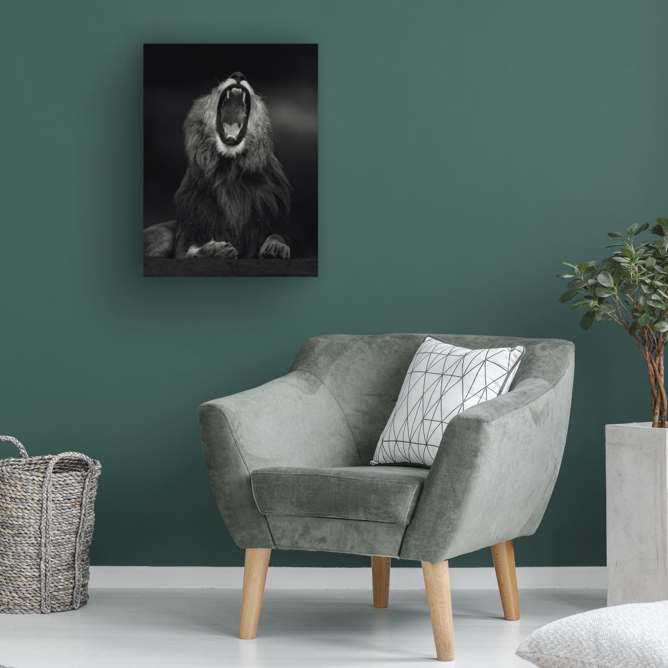 Trademark Fine Art Ahmed Sobhi Yawning Canvas Wall Art