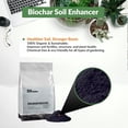 thumbnail image 2 of ZCXP 24 Quarts Premium Organic Biochar Soil Enhancer, 20lbs Natural Soil Amendment for Gardening & Plant Growth, 2 of 6