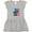 AC-Heather Grey, variant on Inktastic Gender Reveal Will It Be a Little Buck or Doe? Girls Toddler Dress