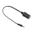 thumbnail image 2 of 5,5 x 2,1 mm a cable hembra de CC para encendedor de cigarrillos de coche (DC5,5 x 2,1 mm macho), 2 of 7