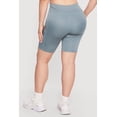 thumbnail image 4 of Women's Plus Size Cell Phone Pocket Biker Shorts, 4 of 4
