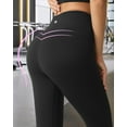 thumbnail image 4 of UUE 25"Inseam Black Workout leggins high waisted,black workout Yoga pants with inner pockets for women, 4 of 6