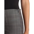 thumbnail image 4 of Time and Tru Women's Slim Straight Ponte Knit Dress Pants, 27” Inseam, Sizes XS-XXL, 4 of 5