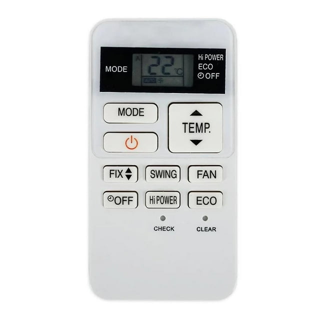 Condit Repalcement Remote For Ras-07bkv-e Ras-077skv-e6