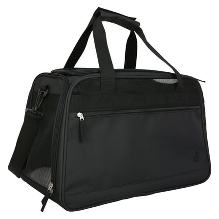 Small Pet Carrier, Black 19" x 12" x 12"