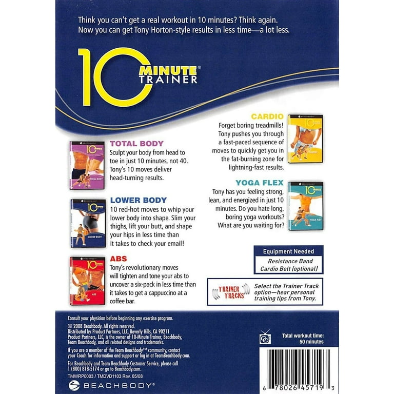 Tony Horton's 10 Minute Trainer Workouts DVD