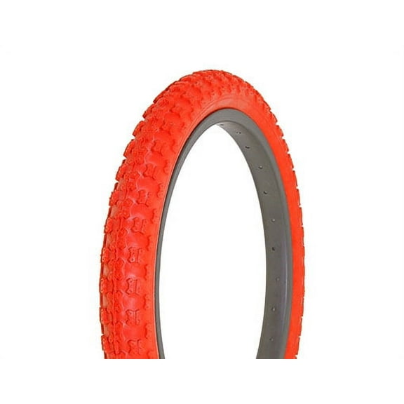 Bike Tire Duro 18" x 2.125" Red/Red Side Wall HF-143G.