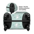 thumbnail image 6 of Uemuo Playing Rabbit Printed Washable Luggage Cover - Fashion Suitcase Protector Fits 18-32 Inch Luggage -, 6 of 9