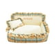 thumbnail image 1 of Sofá cama para gatos, sofá para perros y gatos, base antideslizante, nido para gatos, salón para mascotas para gatitos en interiores L cuadros amarillos, 1 of 9