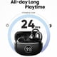 thumbnail image 4 of Auriculares Bluetooth de 5,4" con clip para la oreja, batería alta, baja latencia, cómodos de usar sin sentir, micrófono doble, reducción de ruido, auriculares Bluetooth de plástico de tipo abierto., 4 of 6