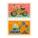 thumbnail image 4 of Rompecabezas De Tiras De Rompecabezas Para Niños, Juguete Montessori Para Niños, Juego De Rompecabezas De Madera De Dibujos Animados, Juguete Educativo Noticed FN003482-01, 4 of 6