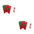 thumbnail image 2 of Banderas decorativas Naiovety para celebraciones multicolor 2Conjunto, 2 of 6
