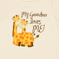 thumbnail image 4 of Inktastic My Grandma Loves Me Boys or Girls Baby T-Shirt, 4 of 5