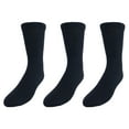 thumbnail image 2 of CTM®  Cushioned Diabetic Crew Socks (3 Pair Pack) (Men's), 2 of 2
