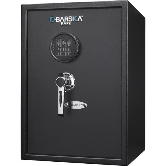 Newboti Furniture Large Digital Keypad Safe 1 45 Cubic Ft Black 73304