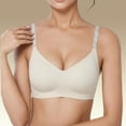thumbnail image 2 of Brasier sin Varillas Mujer Tela de Mantequilla Bralette Cómodo sin Costuras para Push up, sin Relleno, sin Aros, Ligeramente Forrado, para Uso Diario Mediana, 2 of 4