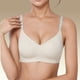 thumbnail image 2 of Brasier Tela de Mantequilla Bralette Cómodo sin Costuras para Push up, sin Relleno, sin Aros, Ligeramente Forrado, para Uso Diario Extra Grande, 2 of 4