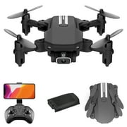 LS-MIN Mini Drone RC Quadcopter 1080P Camera 13mins Flight Time 360° Flip 6- Gyro Gesture Photo Video Track Flight Altitude Hold Headless Remote Control Drone for Kids Adults
