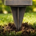 thumbnail image 4 of Nkmbld Garden Stake Decor, Metal Lawns Ornament for Courtyards, Flower Pots, Lawns, Flower Bed Decorations, Unique Housewarming Gifts, 4 of 8