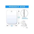 thumbnail image 2 of Acrylic Shower Shaving Mirror Frameless Anti-Fog Bathroom Mirror Shatterproof Shower Mirror Portable Travel Mirror, 2 of 5