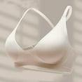 thumbnail image 6 of Clothing 2025 Push Up Bras for Women Women's Comfortable Strapless Spring/Summer New Deep V Gathering Fashion Back Bra Plus Size Lace Bras Underwire Brassiere Everyday Bras, 6 of 7