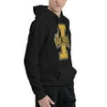 thumbnail image 2 of University of Idaho Men's Women's Hoodie Long Sleeve Casual Pullover Hooded Sweatshirt Fashion Drawstring Pullover Hoodie with Pocket XX-Small, 2 of 5