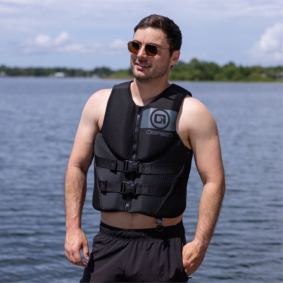 O'Brien Men's Traditional RS Neo (Black) -5XL (62"-68")