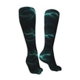 thumbnail image 3 of KLL Green Lightning Flash Print Cool Socks Men's Women's Crew Socks Funny Crazy Novelty Stockings, 3 of 8
