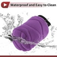 thumbnail image 7 of Unique Bargains Gear Shift Knob Cover Universal for Car SUV Truck RV Put-on Stick Shifting Handle Protector Plush Purple, 7 of 7