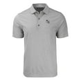 thumbnail image 2 of Men's Cutter & Buck  Heather Gray Arizona Cardinals Helmet Big & Tall Forge Eco Heather Stripe Stretch Recycled Polo, 2 of 3