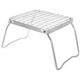 thumbnail image 4 of SWETRACE Camping Grills Camping Grill Rack Silver Stainless Steel 1Set For Stable Structure, 4 of 7